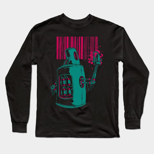 Spray graffiti Long Sleeve T-Shirt by Nature